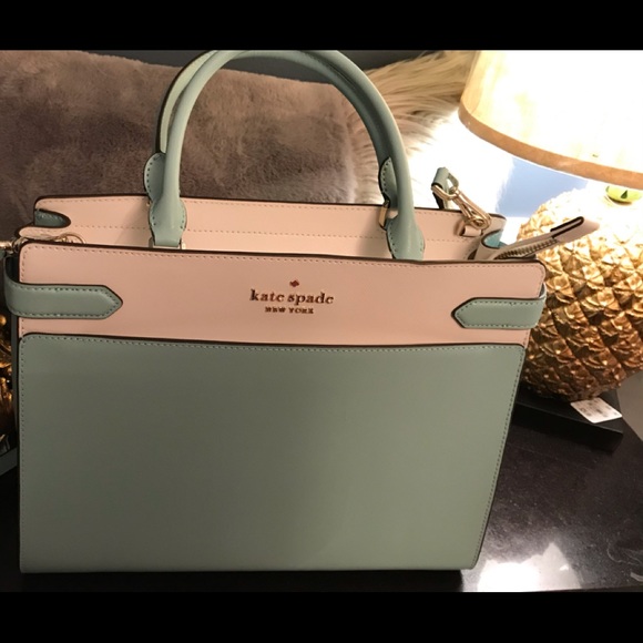Kate Spade Staci Color Block Satchel - Picture 2 of 7